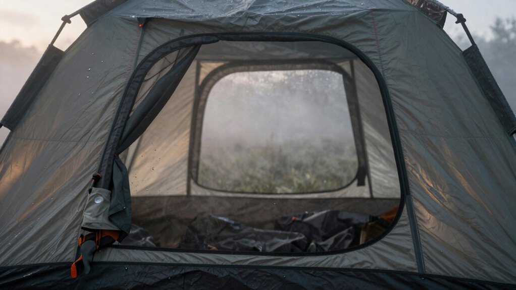 ensure proper tent ventilation