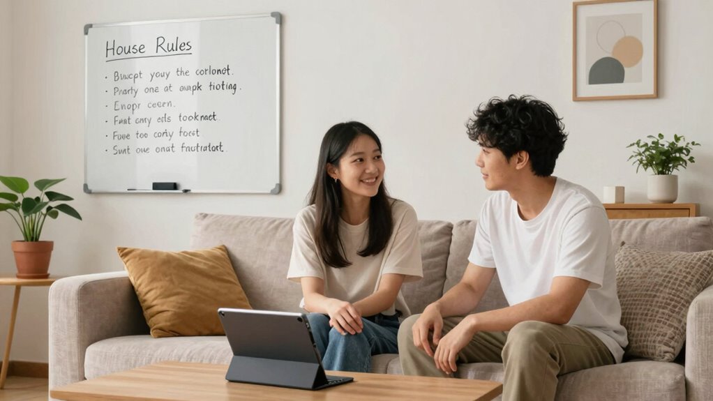 establish boundaries and expectations