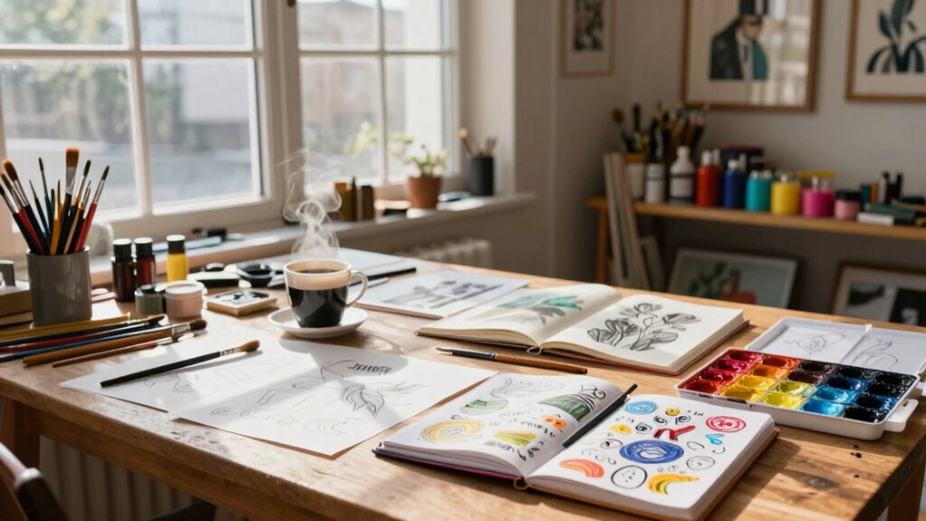 establish consistent creative habits
