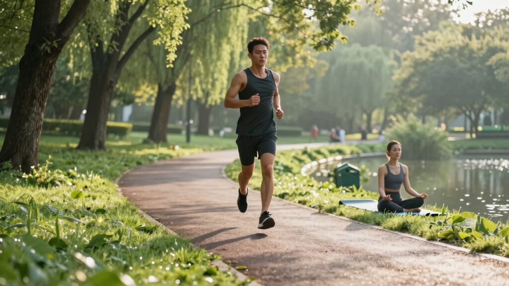 exercise releases mood boosting endorphins