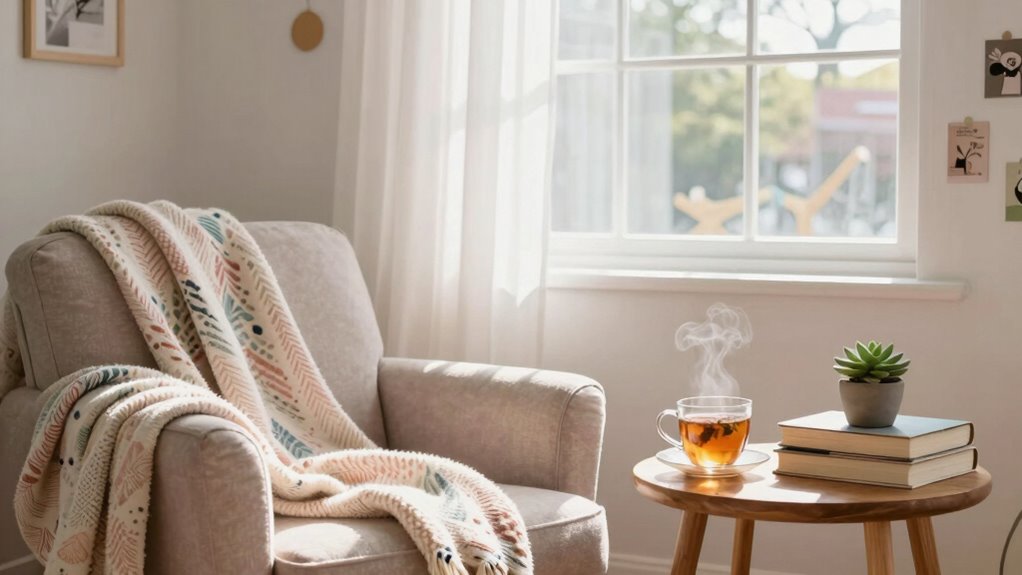 find a peaceful cozy corner