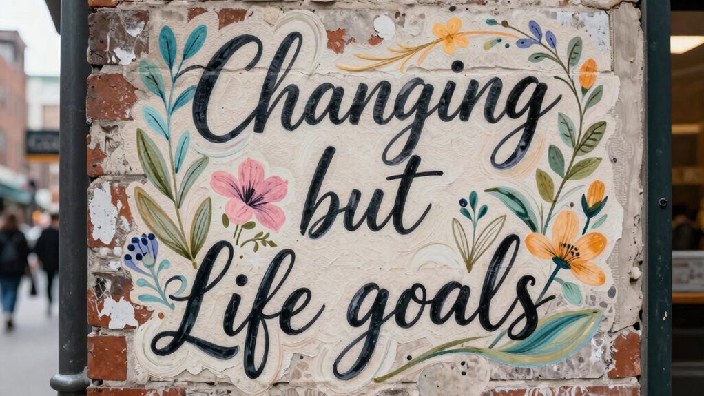 flexible removable quote art