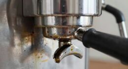 hidden espresso machine grime