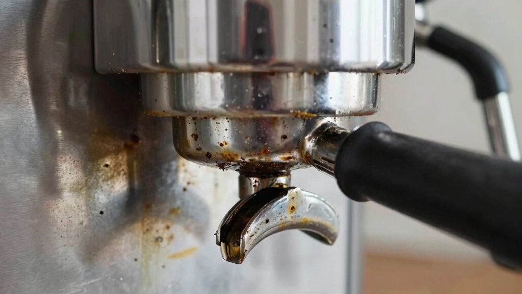 hidden espresso machine grime