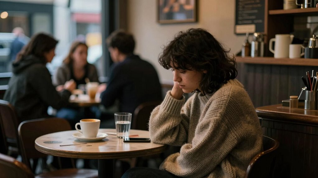 hiding loneliness behind masks