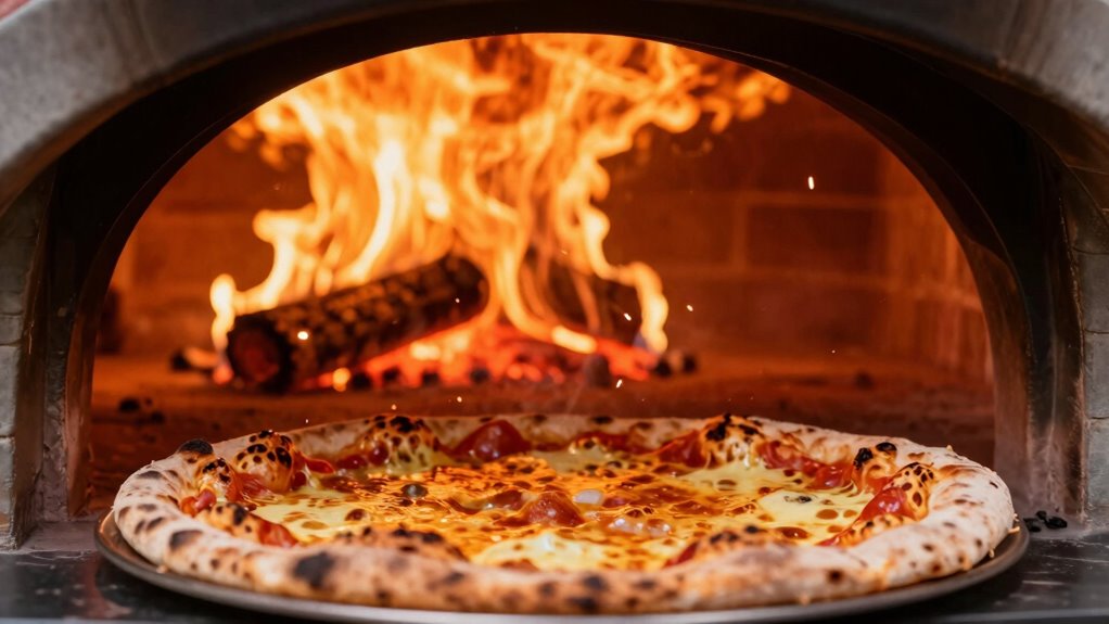 high heat quick crust