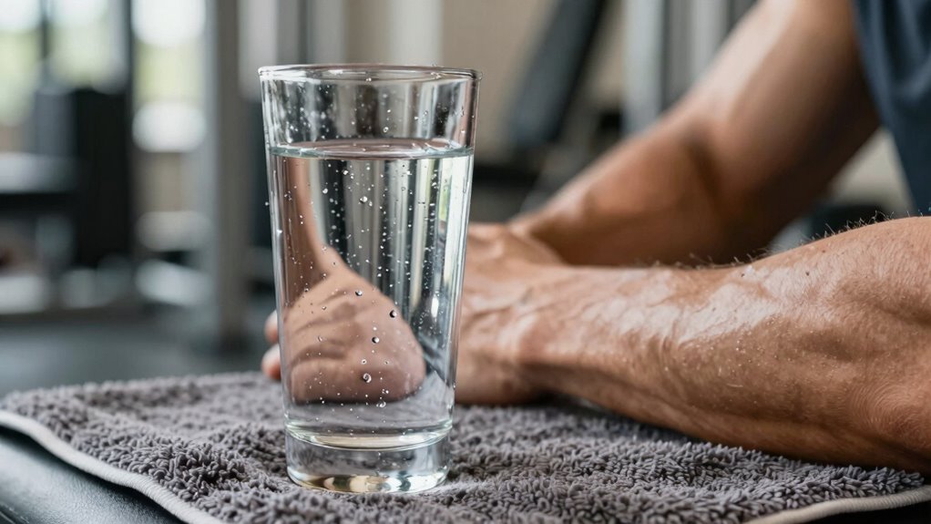 hydration accelerates muscle repair