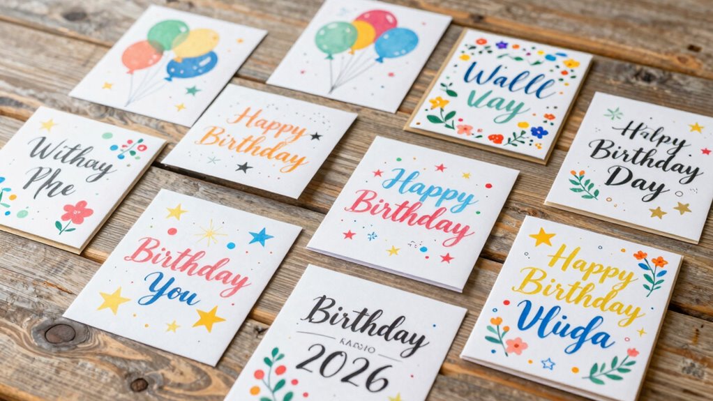 inspirational birthday card bulk