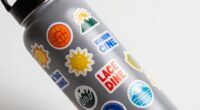 inspirational water bottle stickers