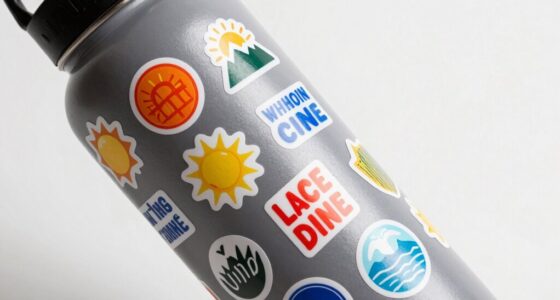 inspirational water bottle stickers