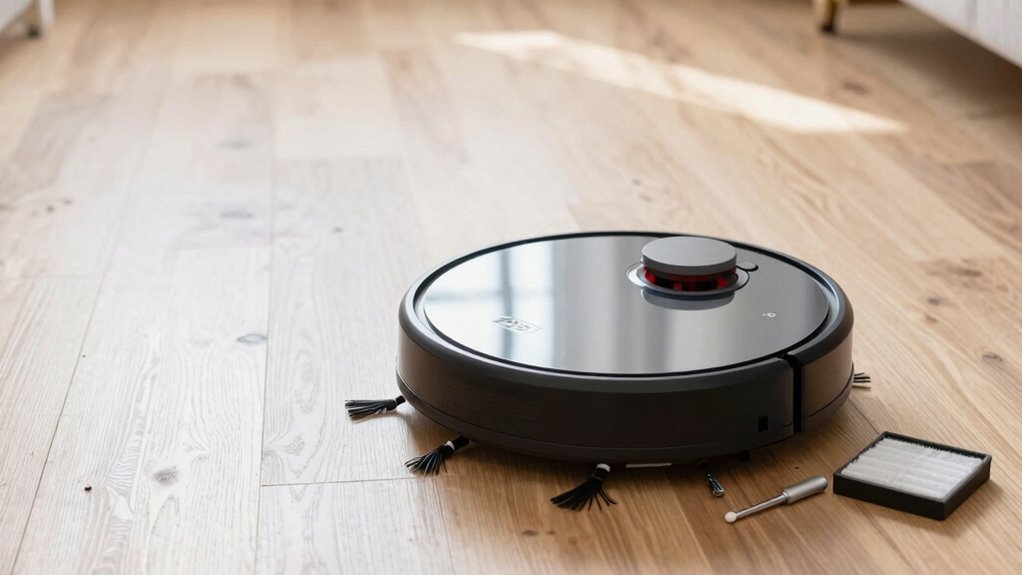 keep cleaning path unobstructed