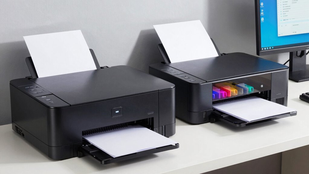 laser for high volume inkjet for photos