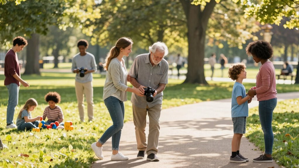 lead by quiet example