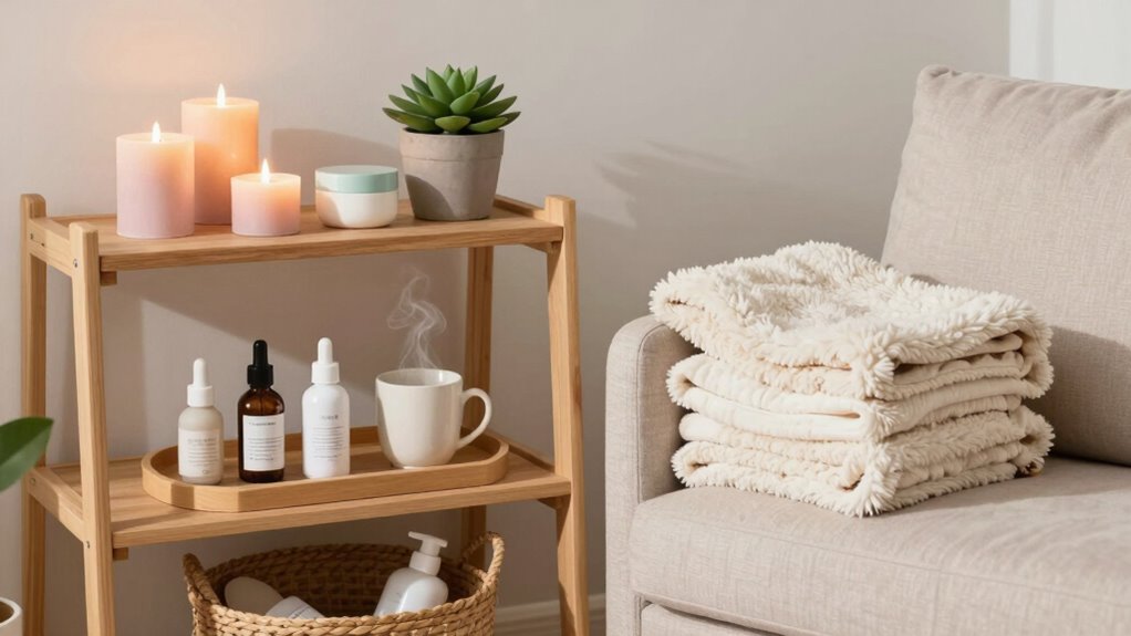 maintain clutter free self care space