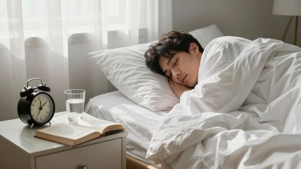 maintain regular sleep schedule