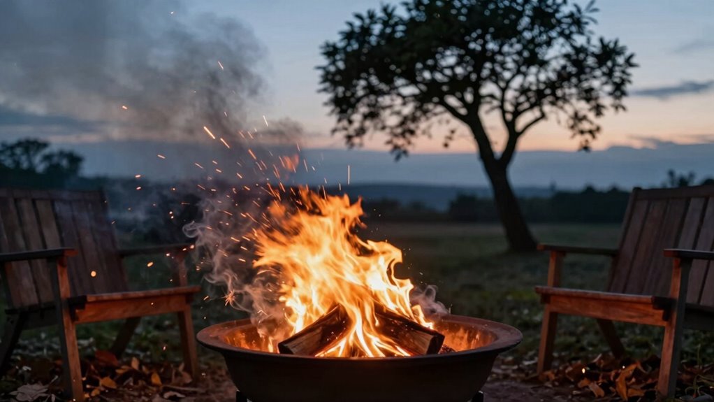 manage sparks with windguards