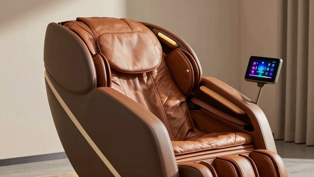 massage settings for recovery