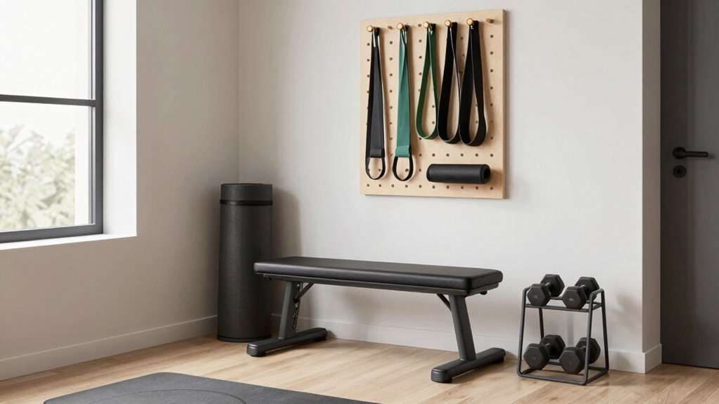 maximize small gym storage
