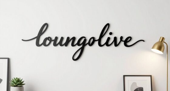 minimalist metal wall art