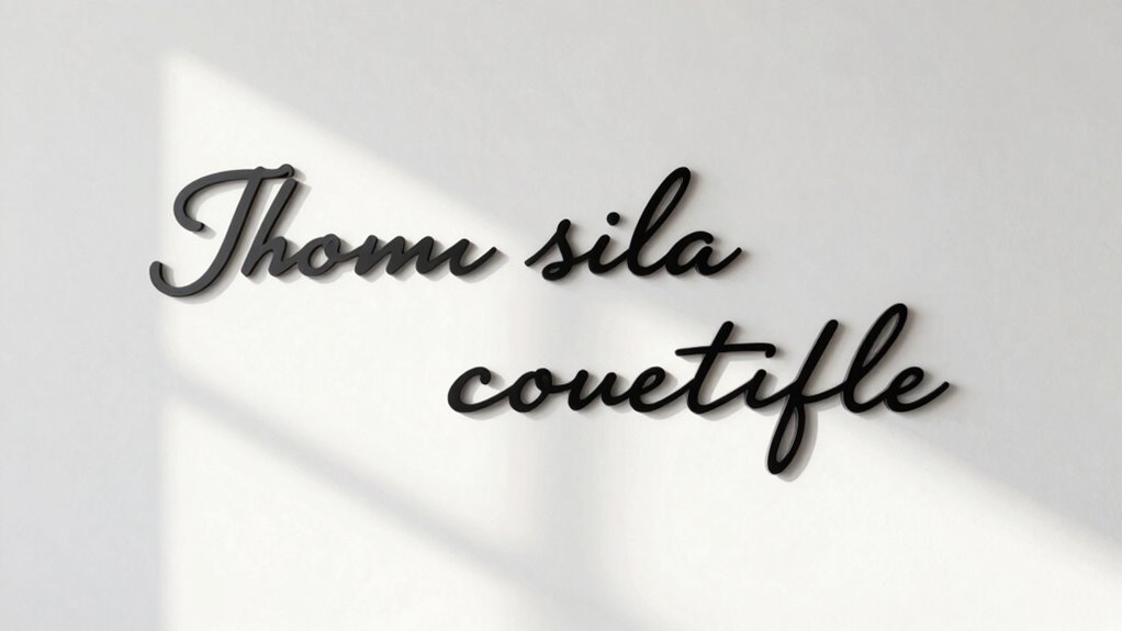 minimalist metal wall decor