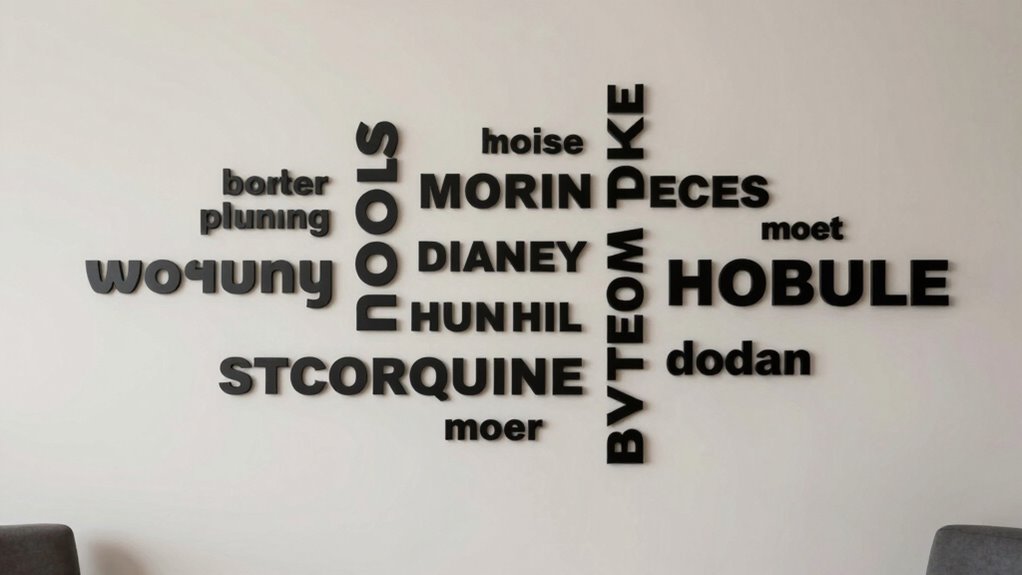 minimalist metal wall decor