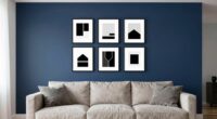 minimalist wall decorating strategy