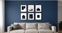 minimalist wall decorating strategy