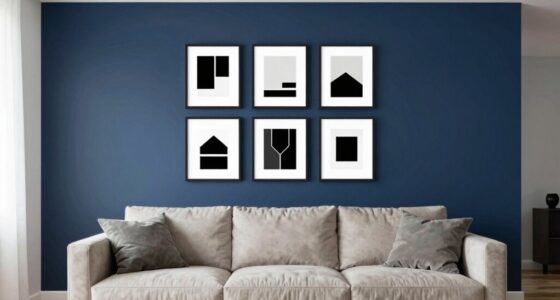 minimalist wall decorating strategy