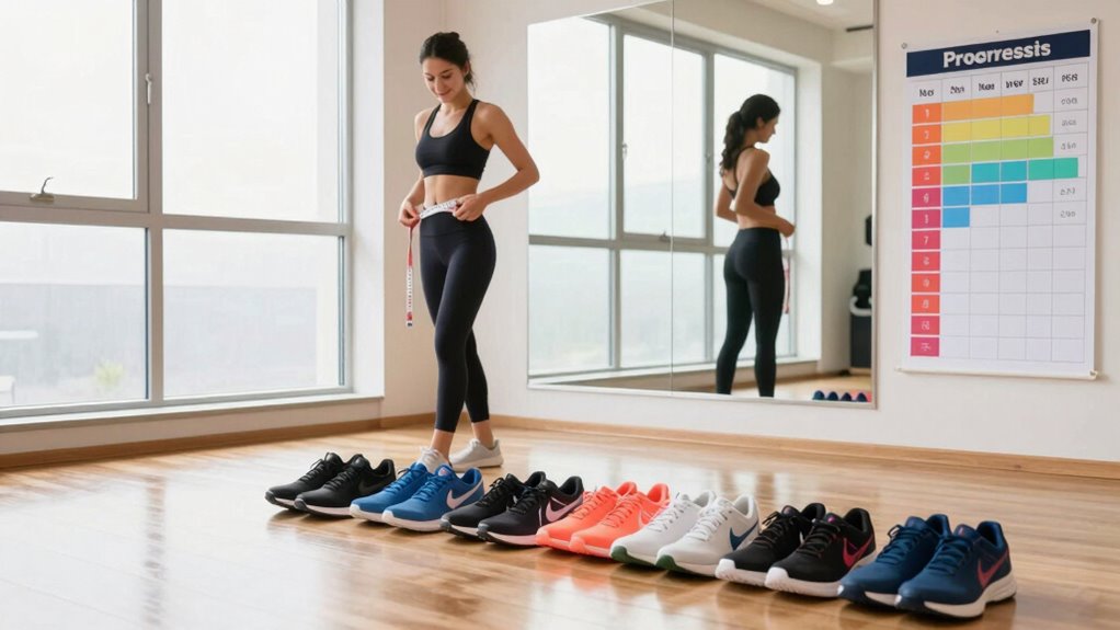 monitor progress without obsession