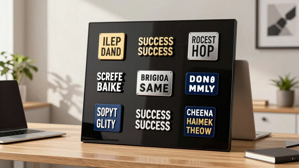 motivational durable office magnets