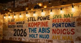 motivational quote string lights