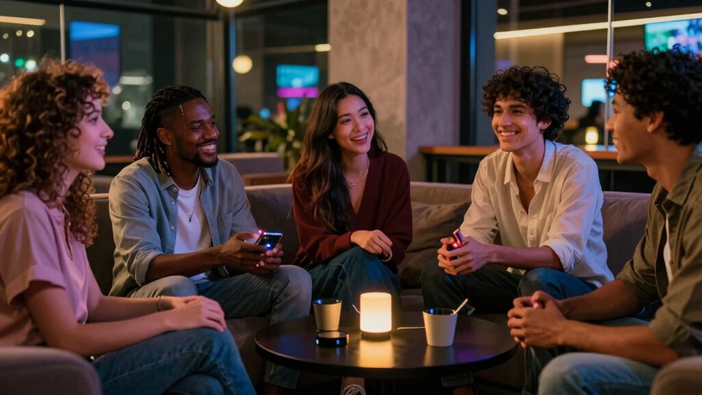 music lighting fosters connection