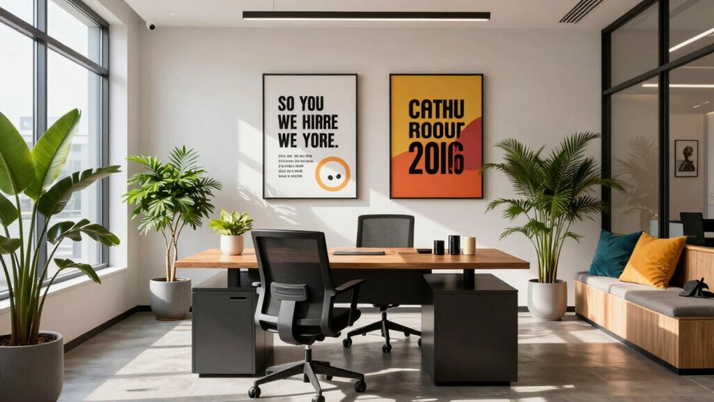 office decor selection criteria