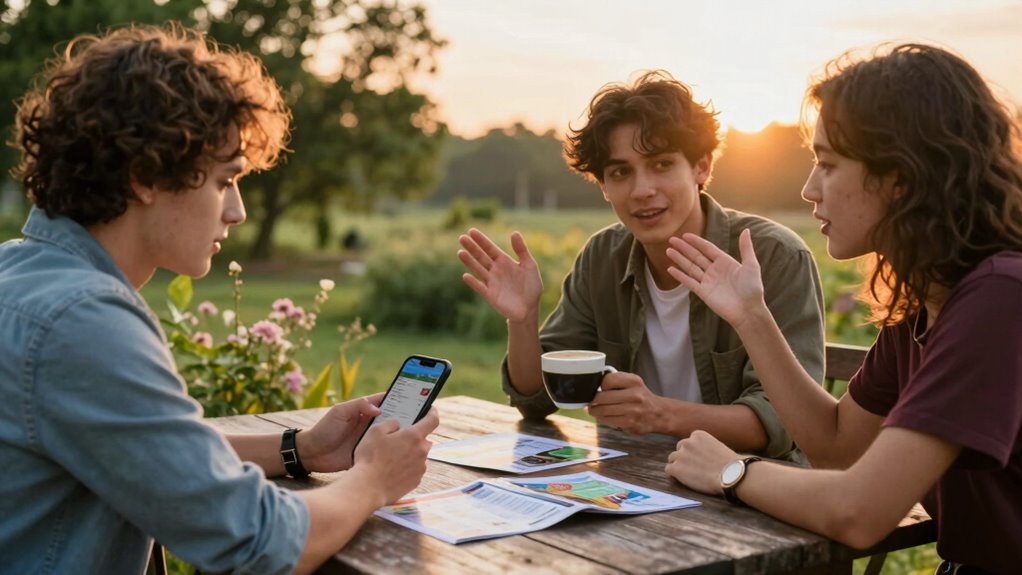 open honest financial discussions