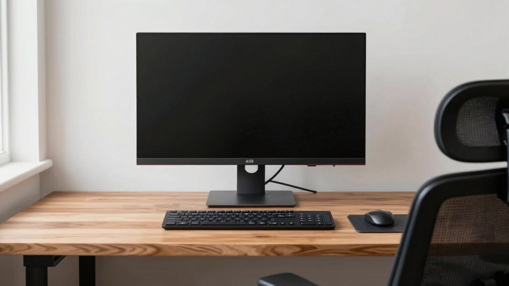 optimal monitor ergonomic positioning