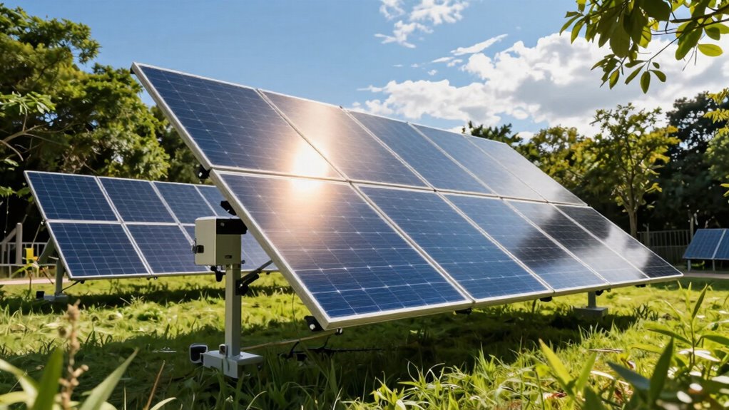 optimize solar panel angle