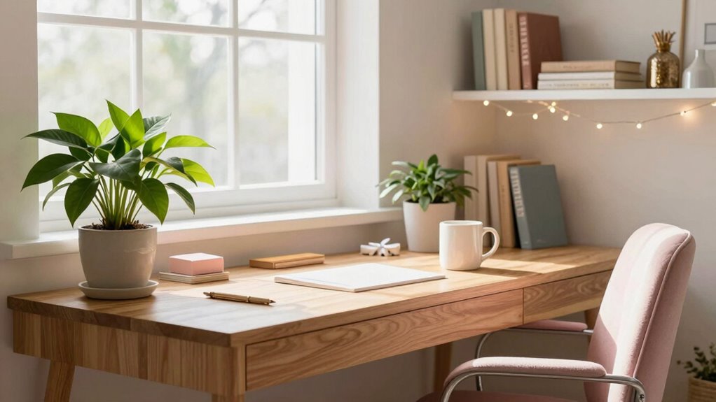 organize decorate optimize workspace