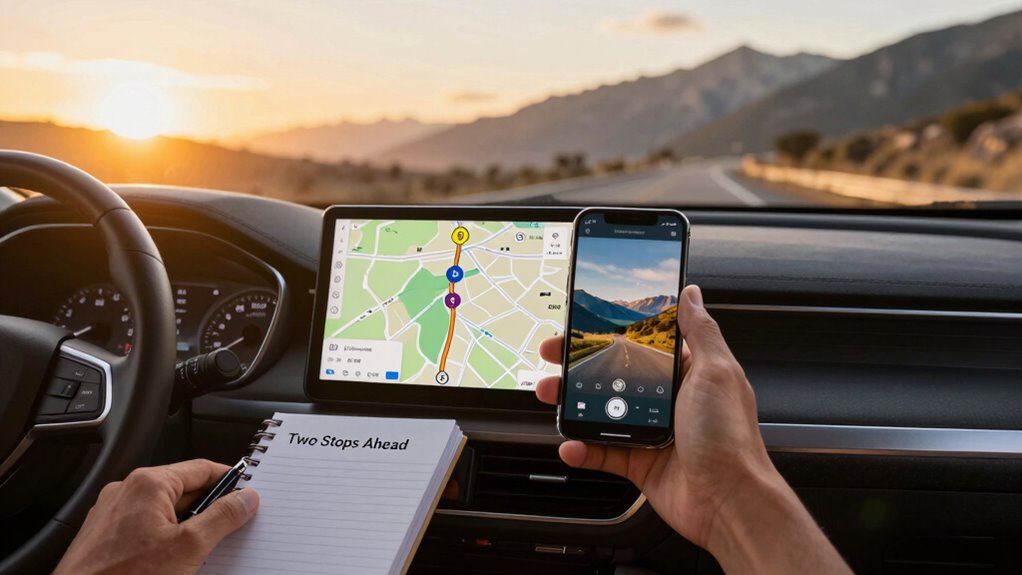 plan stops ahead efficiently