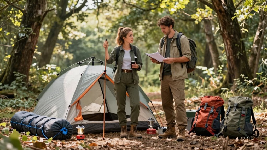 pre trip planning responsibilities division