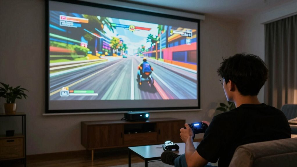 projector gaming response reliability