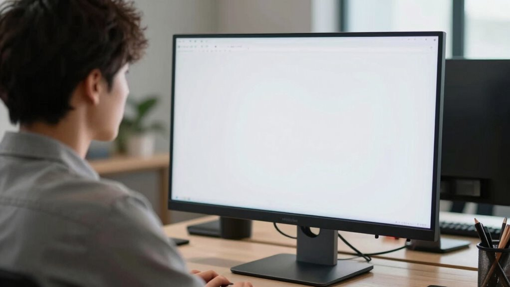 proper monitor height prevents neck strain