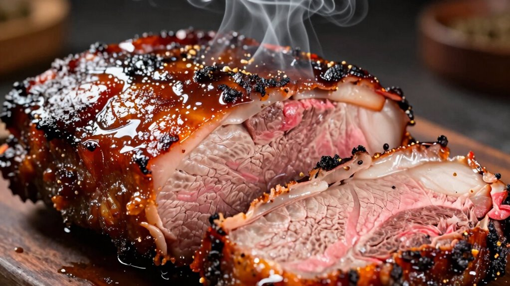 proper searing and smoking