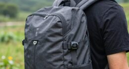 properly packed travel backpack