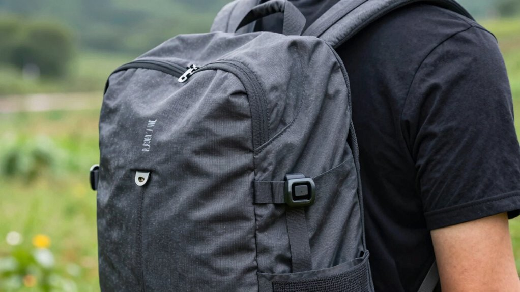 properly packed travel backpack