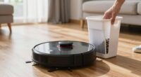 quick robot vacuum cleanup