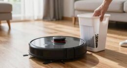 quick robot vacuum cleanup