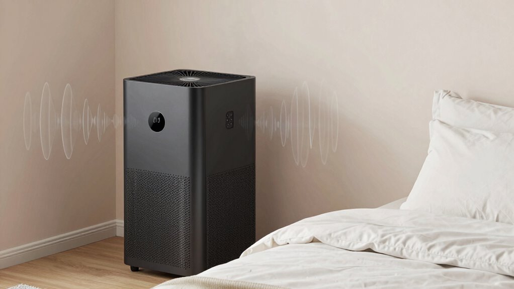 quiet air purifier noise features