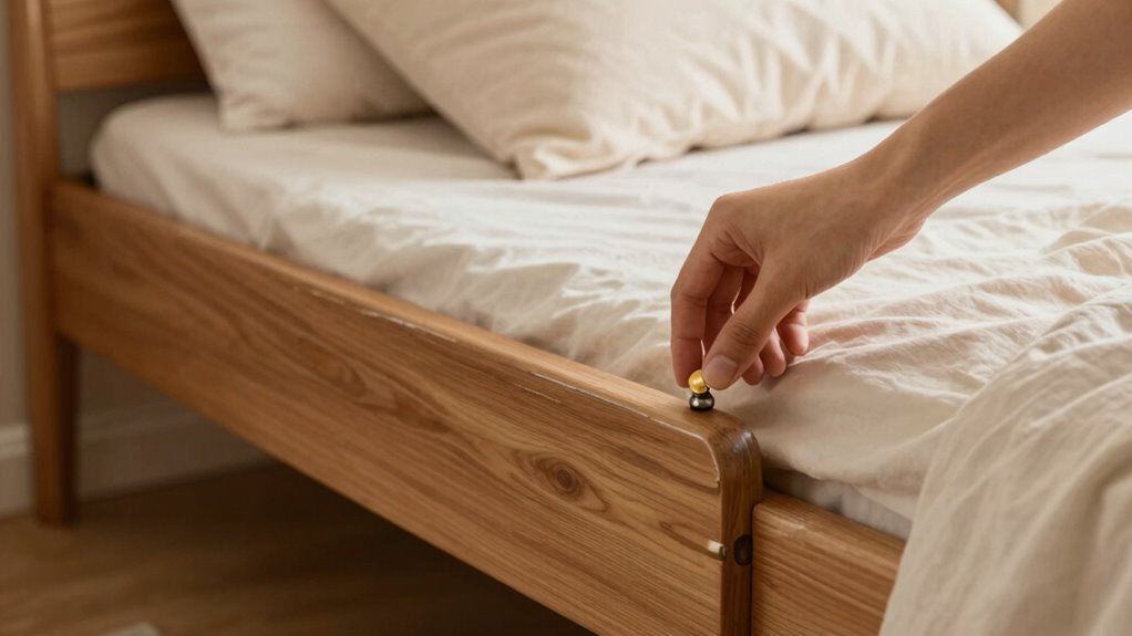 quiet bed frame solutions