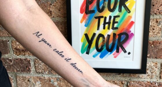 quote tattoos vs quote art