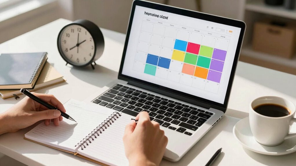 regular schedule review and adjustment